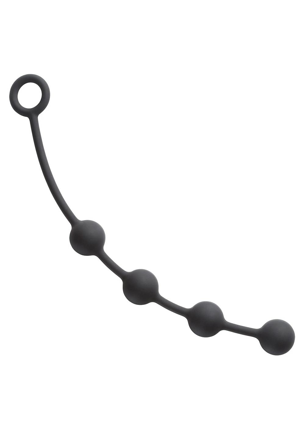 Silicone Anal Beads – Medium Anal Black