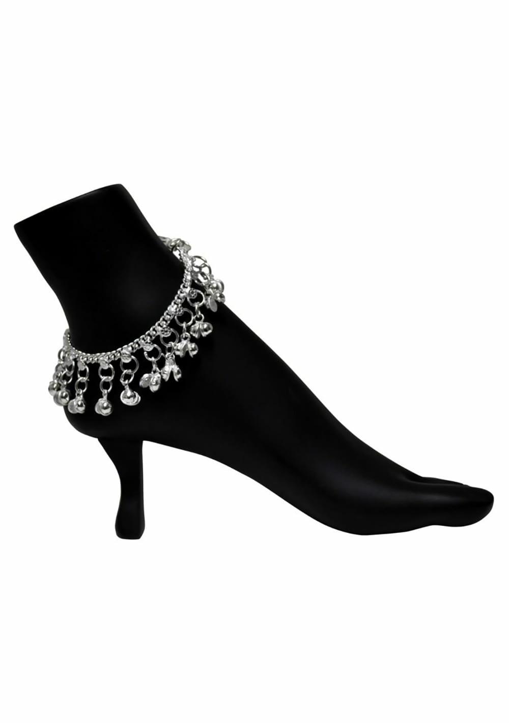 Silver Bell Anklet Body Adornment