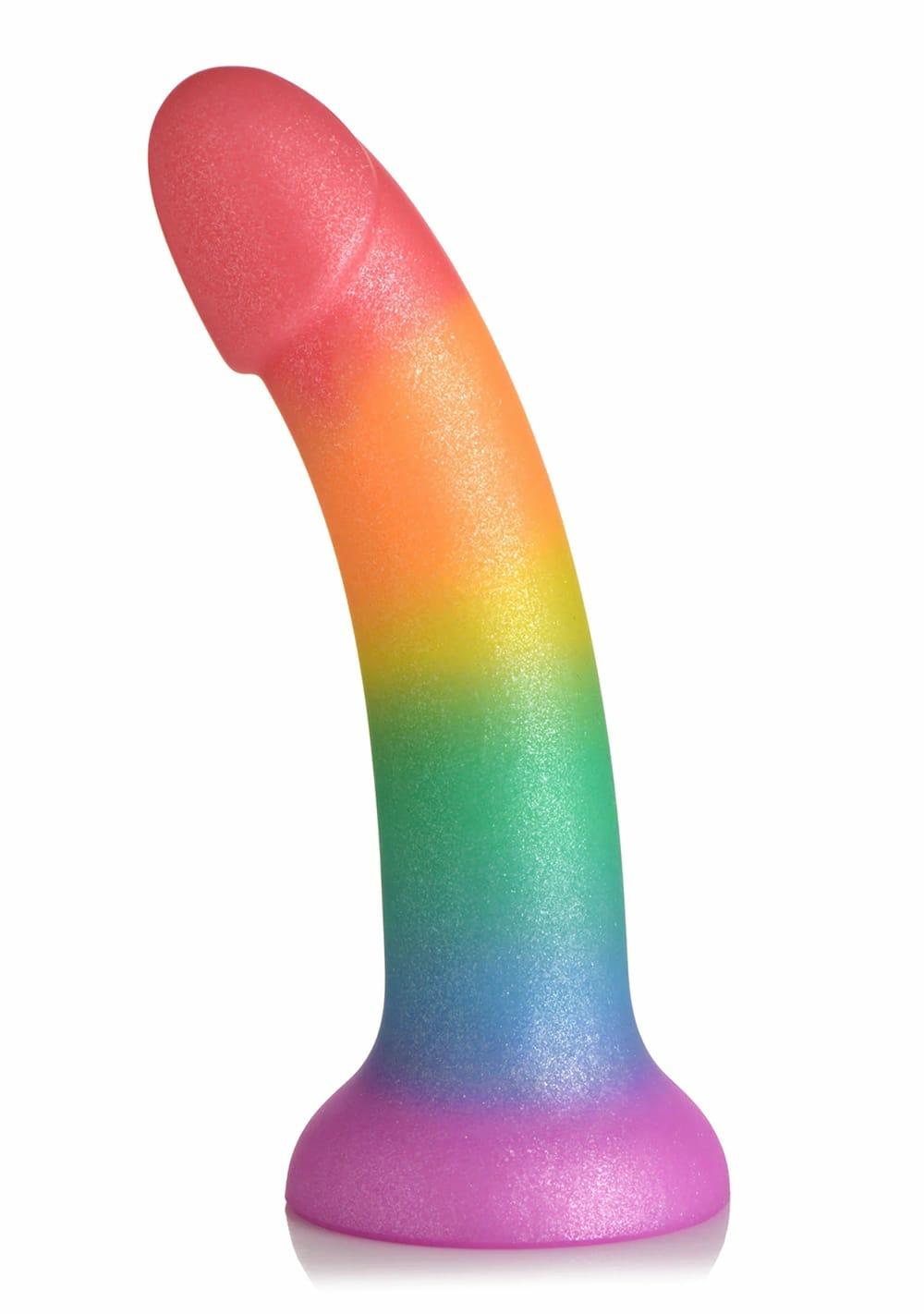 Simply Sweet Phallic Rainbow Dildo Dildos Vanilla