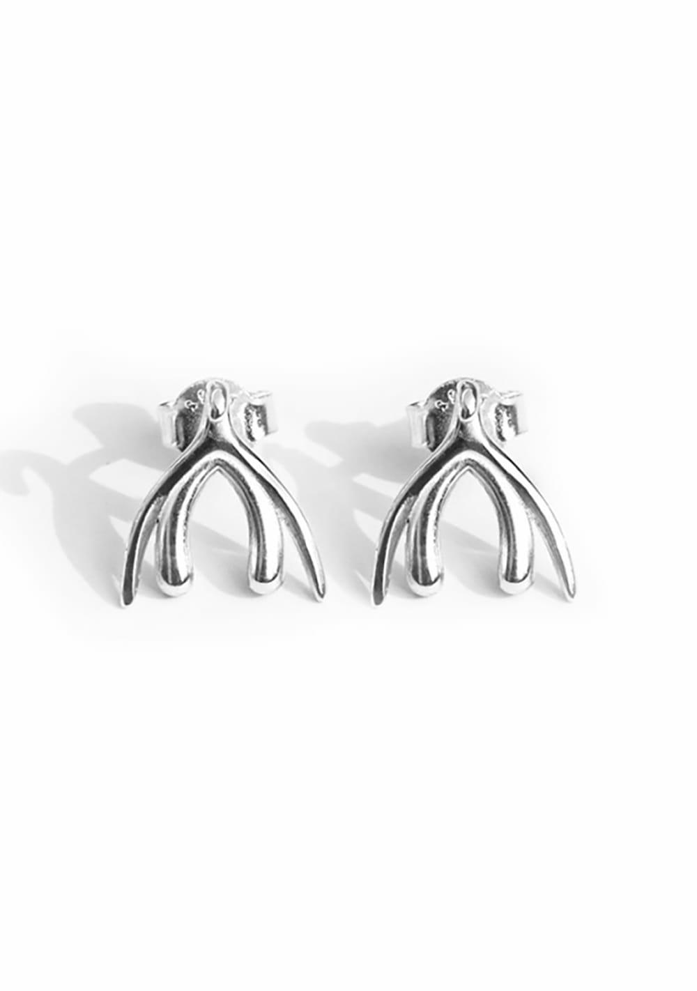 Sterling Silver Clit Earrings Body Adornment