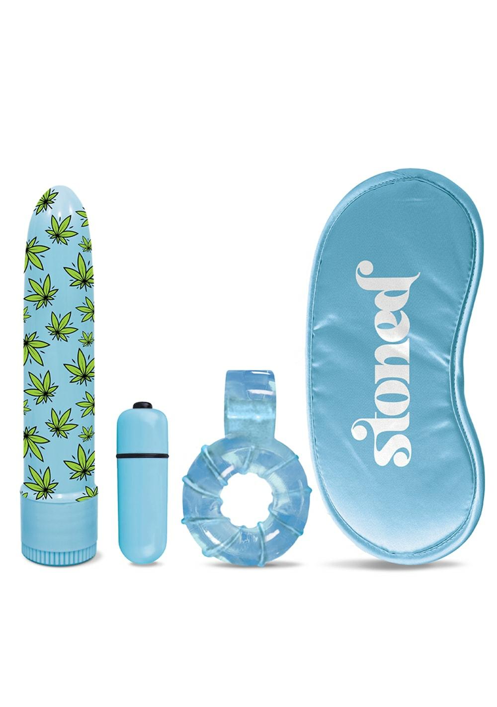 Stoner Vibes Kush And Smush Stash Kit Vibrator Sets