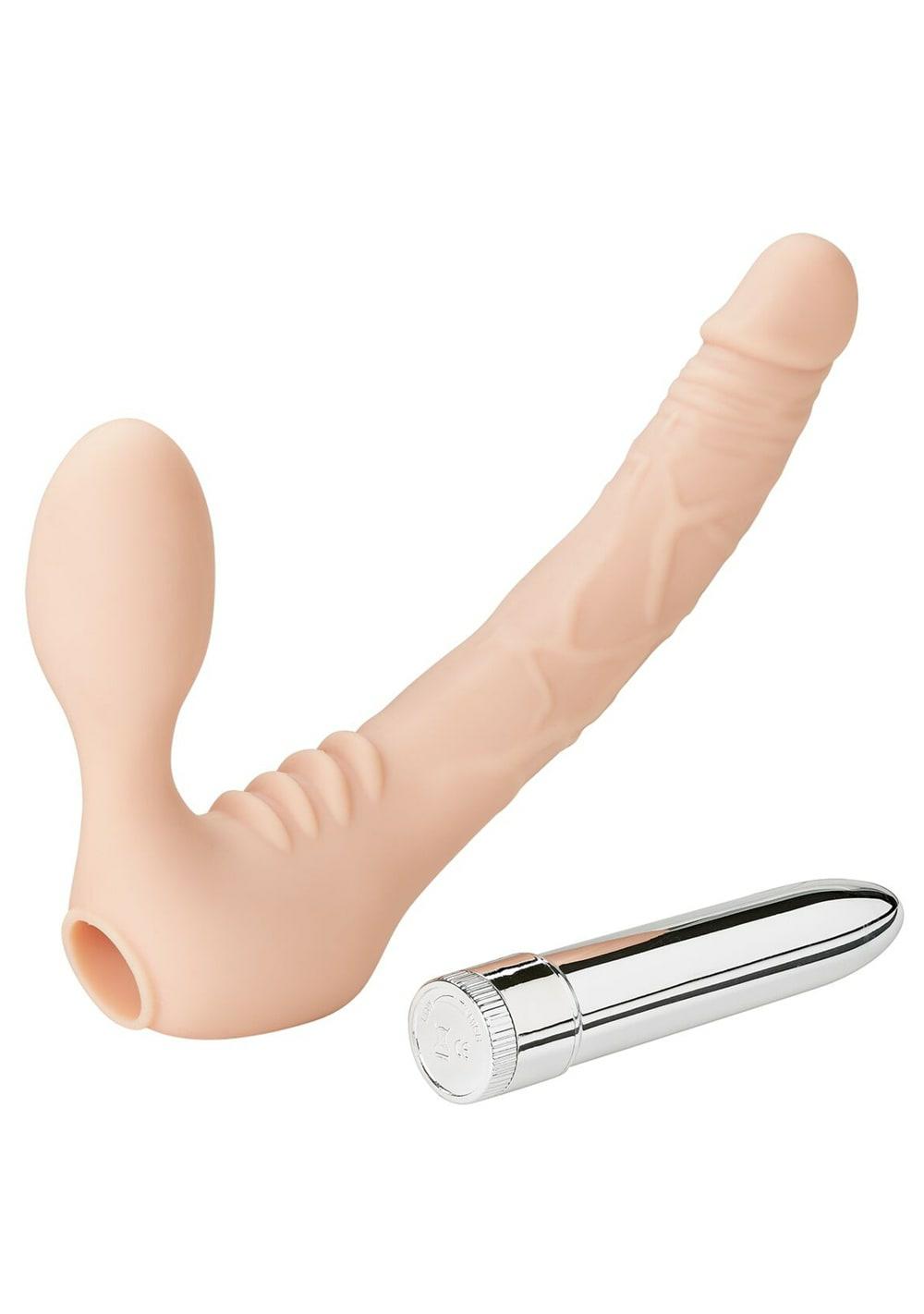 Strapless Strap-On Dildo Vibrators