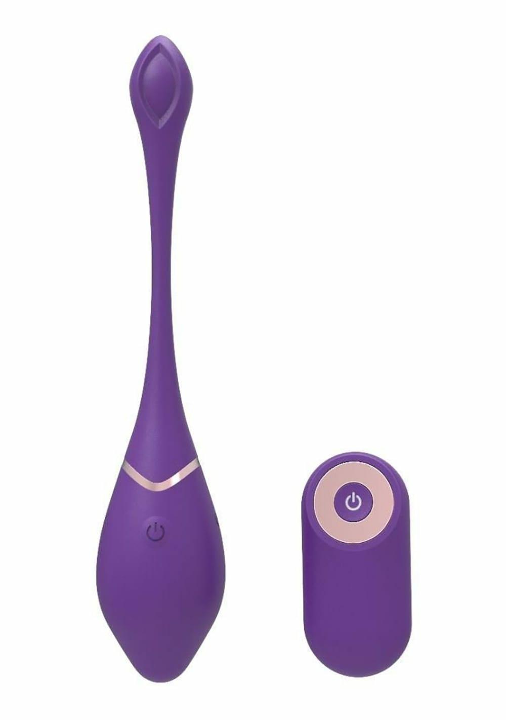 Sublime Ovum Rechargeable Silicone Egg Vibe Vibrators Plum