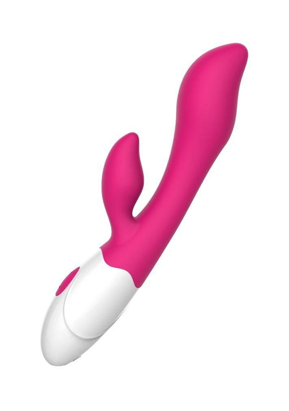 Sublime Pink And Pretty Silicone Dual Action G-Spot Vibe Rabbit Vibrators