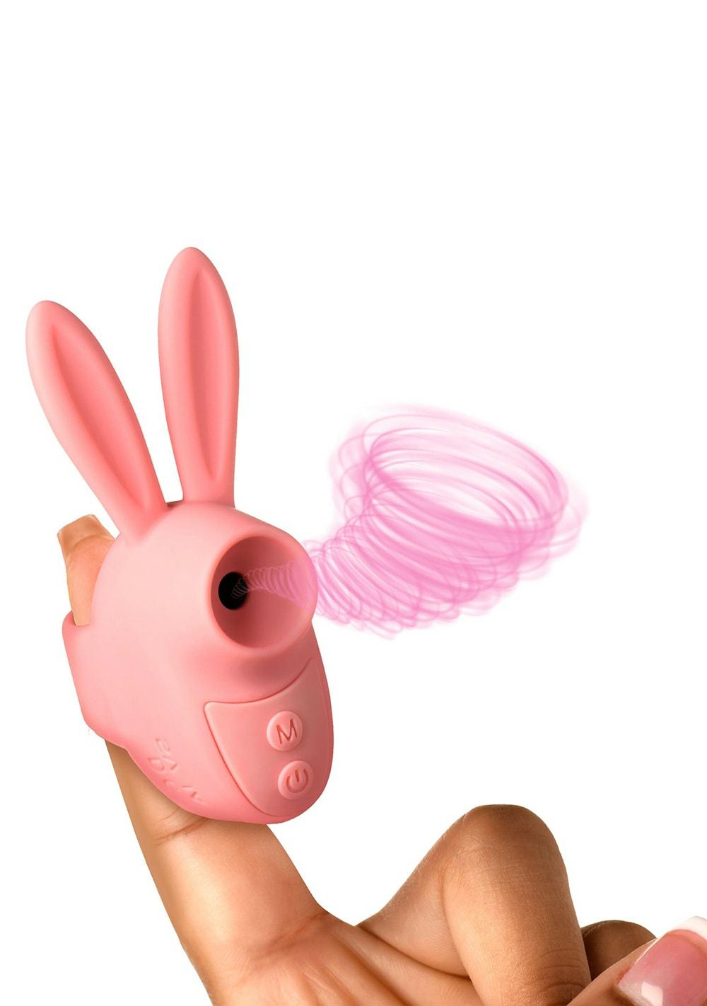 Sucky Bunny Clit Stimulator Vibrators Pink