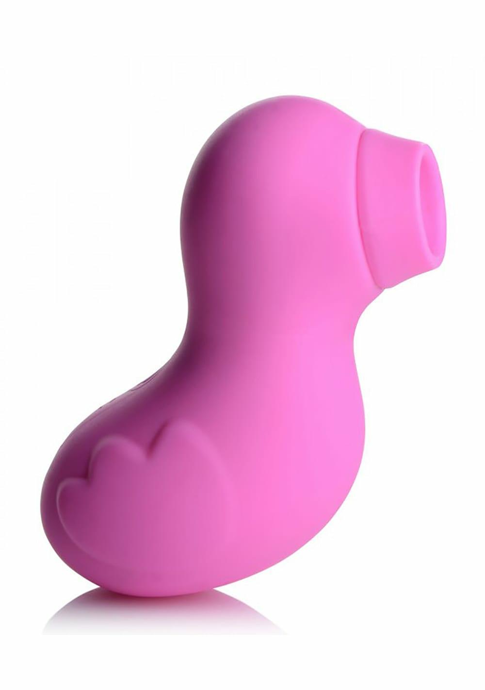 Sucky Ducky Silicone Clitoral Stimulator Silicone Vibrators Pink