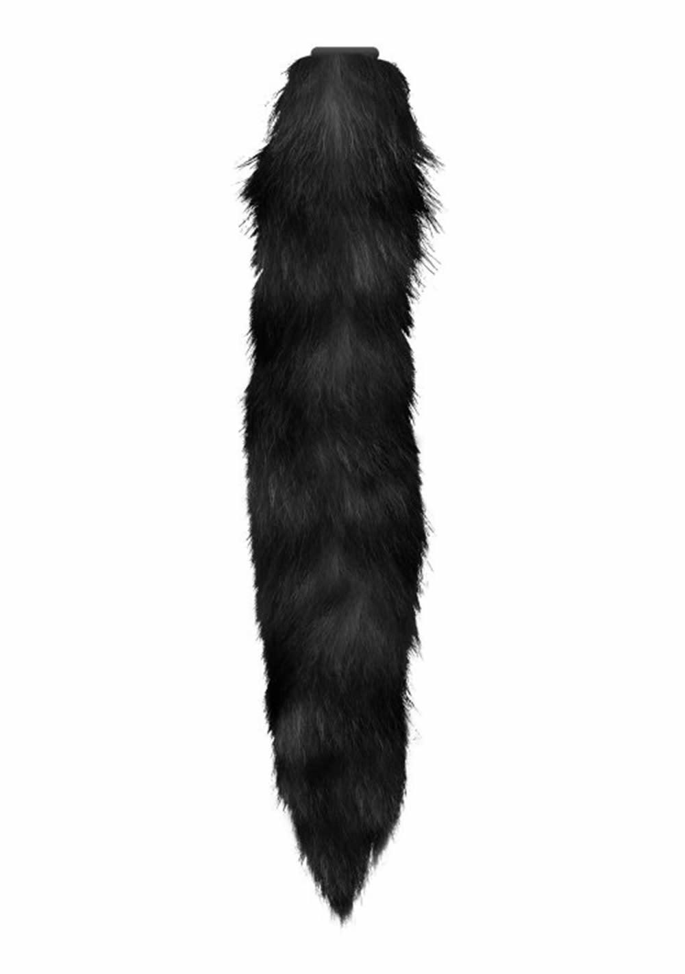 Tailz Interchangeable Fox Tail Anal Black