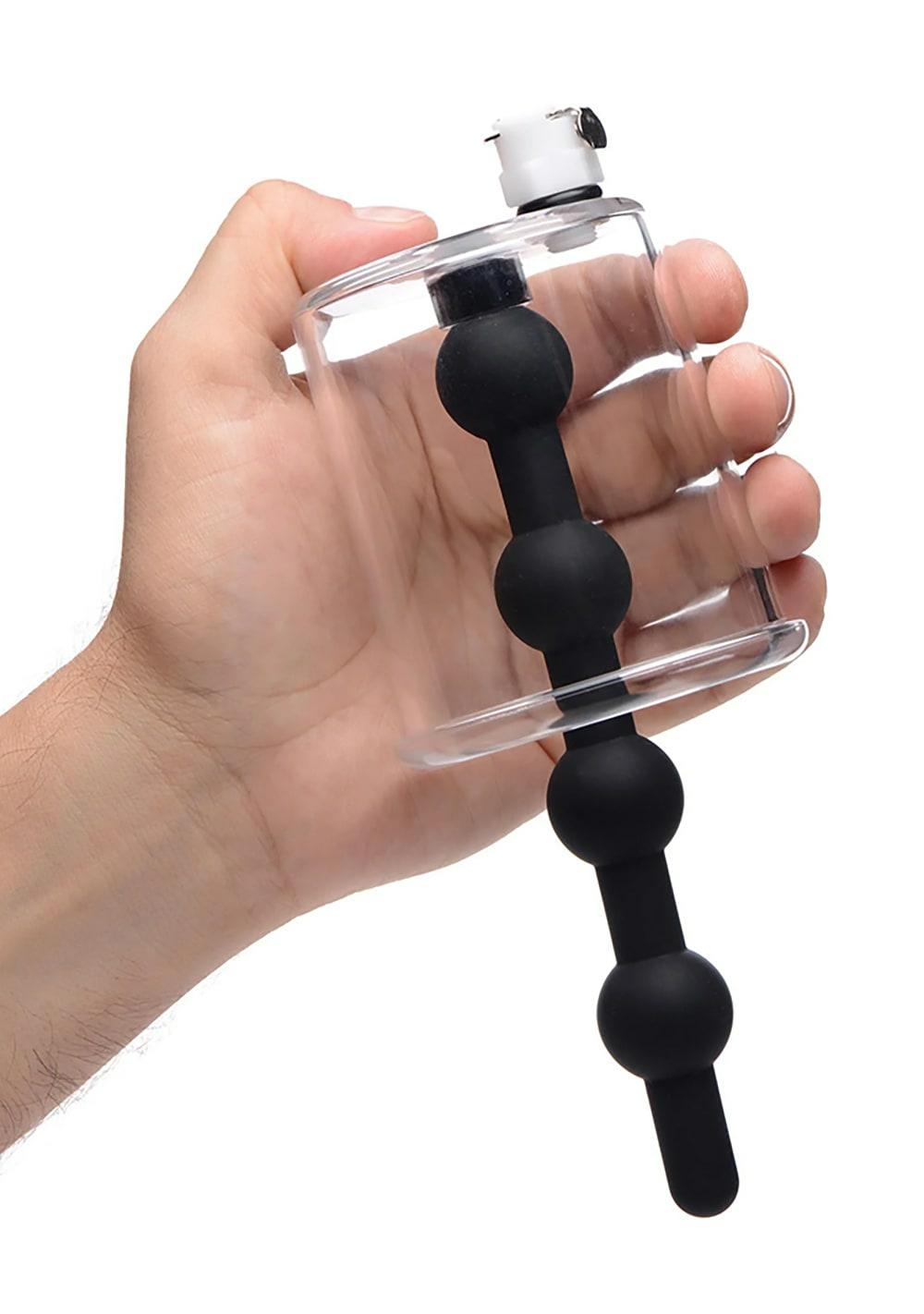 Tom Of Finland Rosebud Cylinder With Beaded Silicone Insert Anal