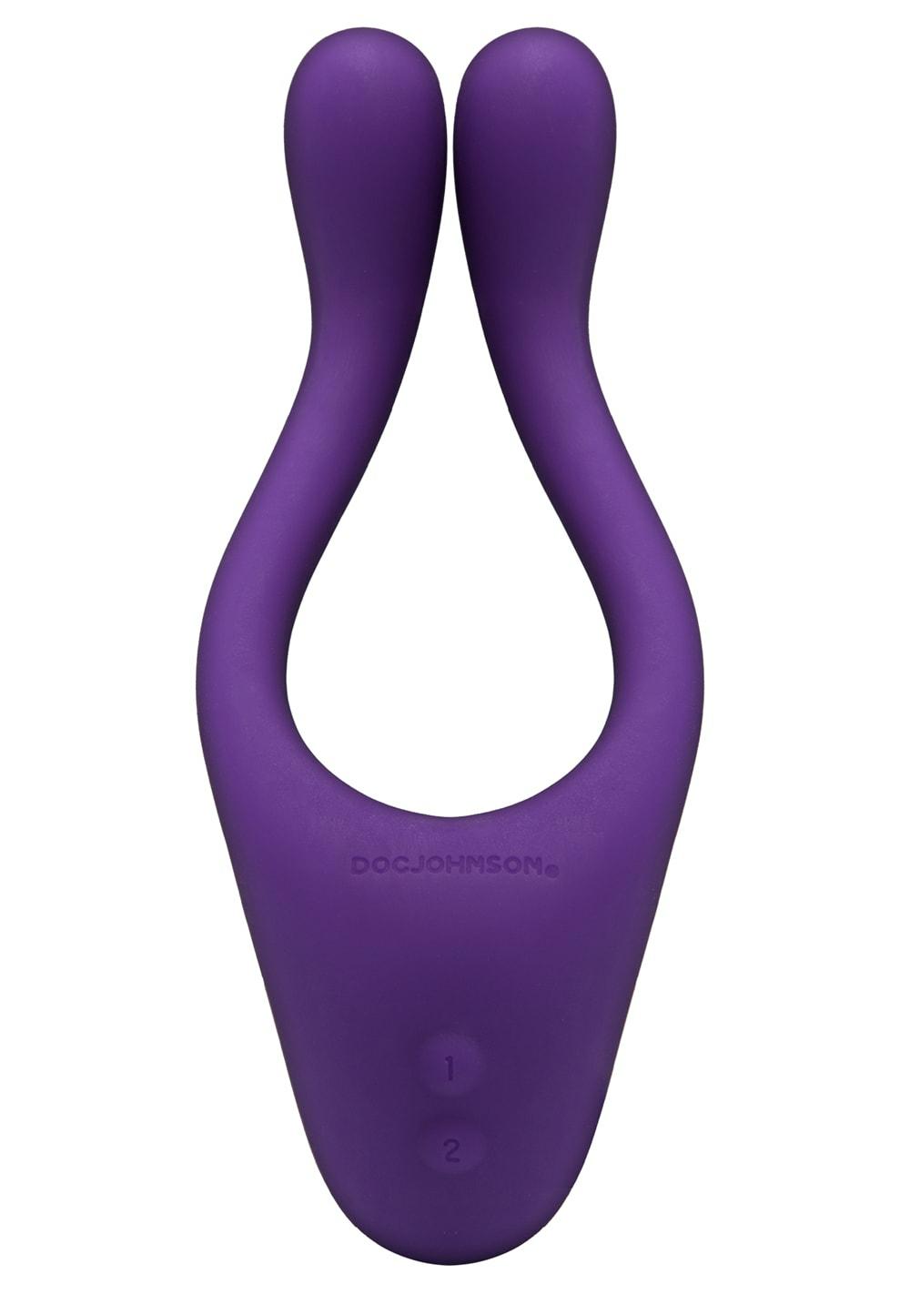 Tryst Multi-Erogenous Zone Silicone Massager Massagers Black