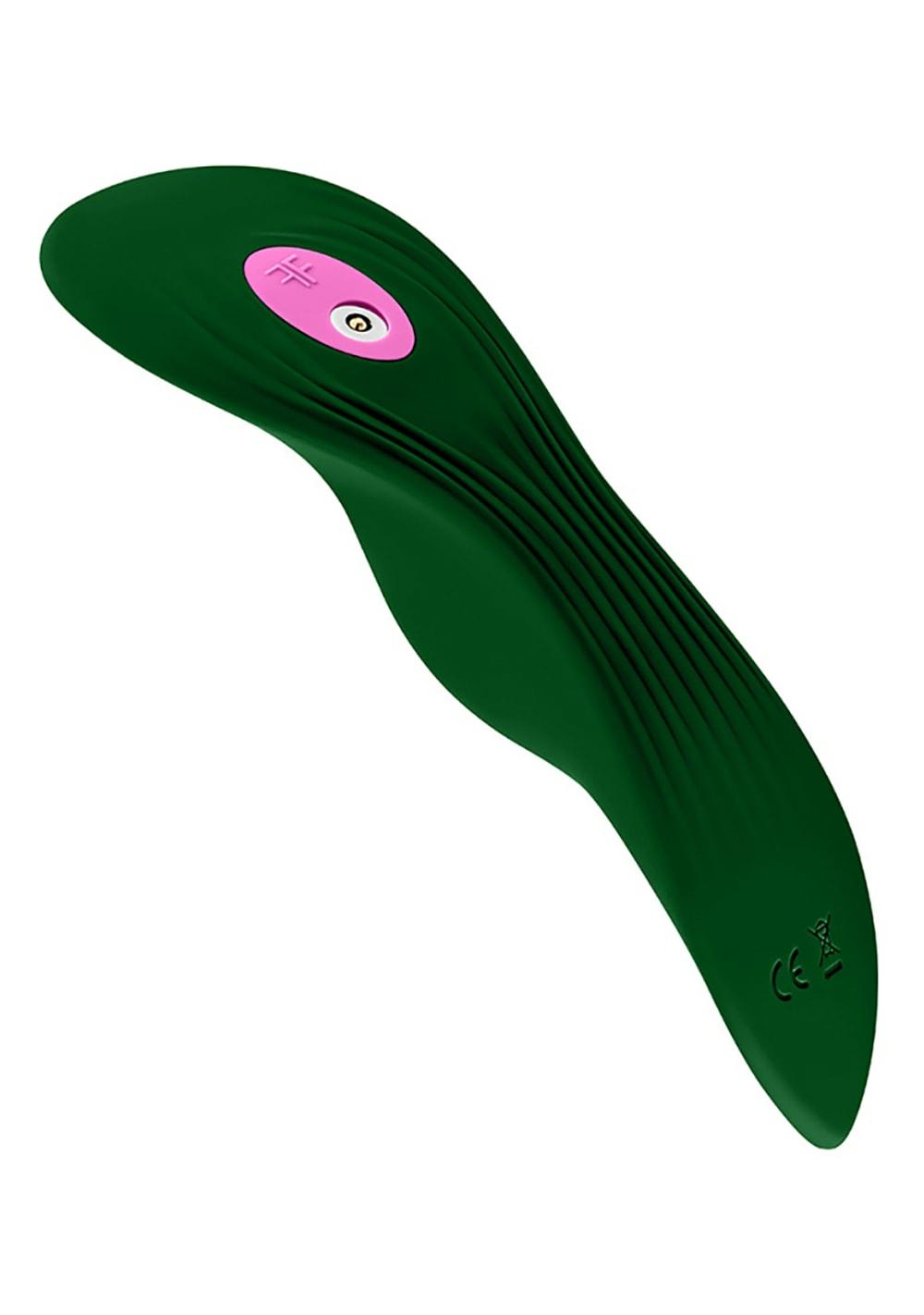 Unda Panty Vibrator Remote Control Vibrators Green