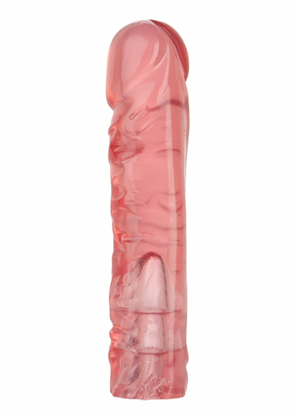 Vac-U-Lock™ 8″ Crystal Jellies® Dong Dildos Vanilla