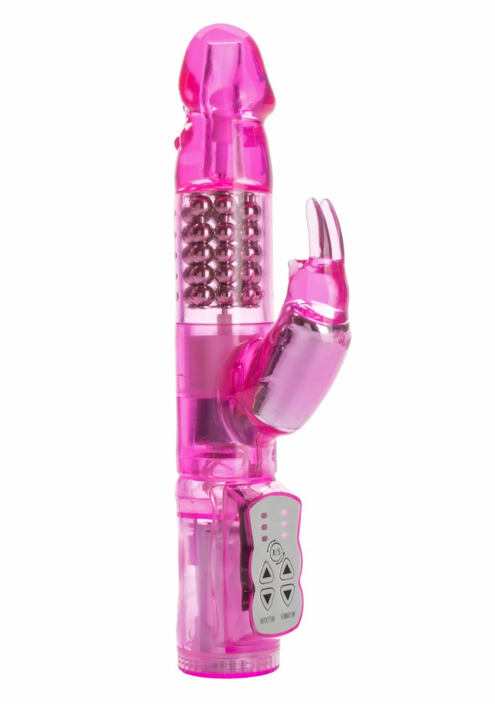 Waterproof Jack Rabbit – 5 Rows Rabbit Vibrators Pink