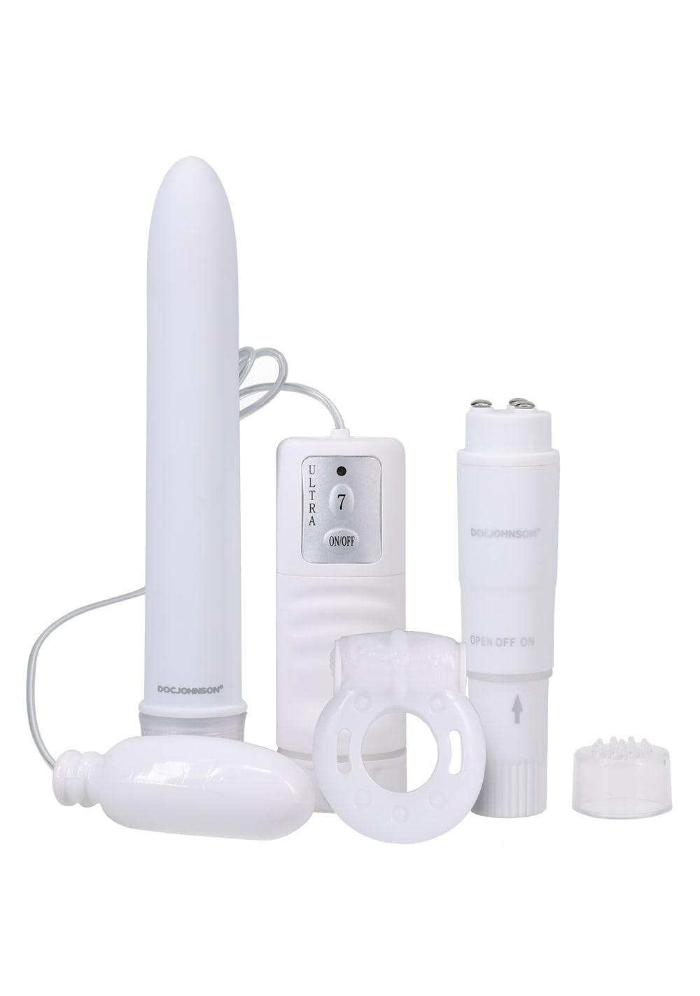 White Nights Pleasure Kit Vibrator Sets