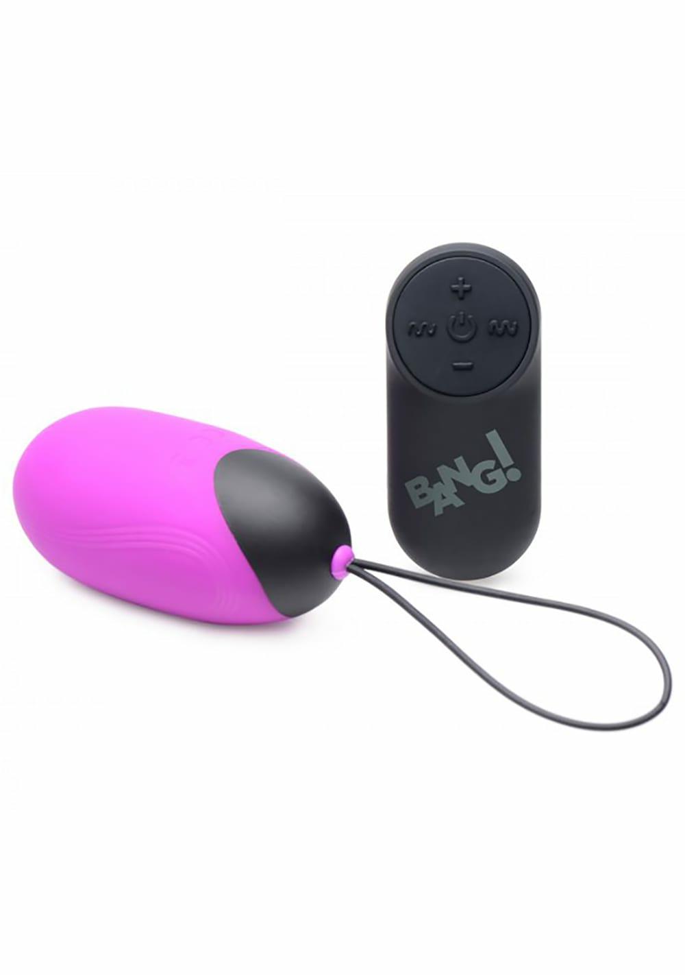 Xl Silicone Vibrating Egg Egg & Bullet Vibrators Black