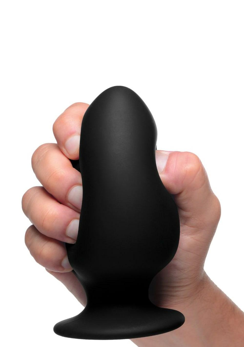 Squeezable Silicone Anal Plug Anal